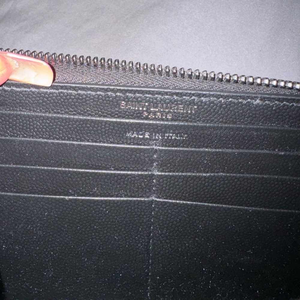 YSL Monogram Quilted Wallet - Picture 7 of 12